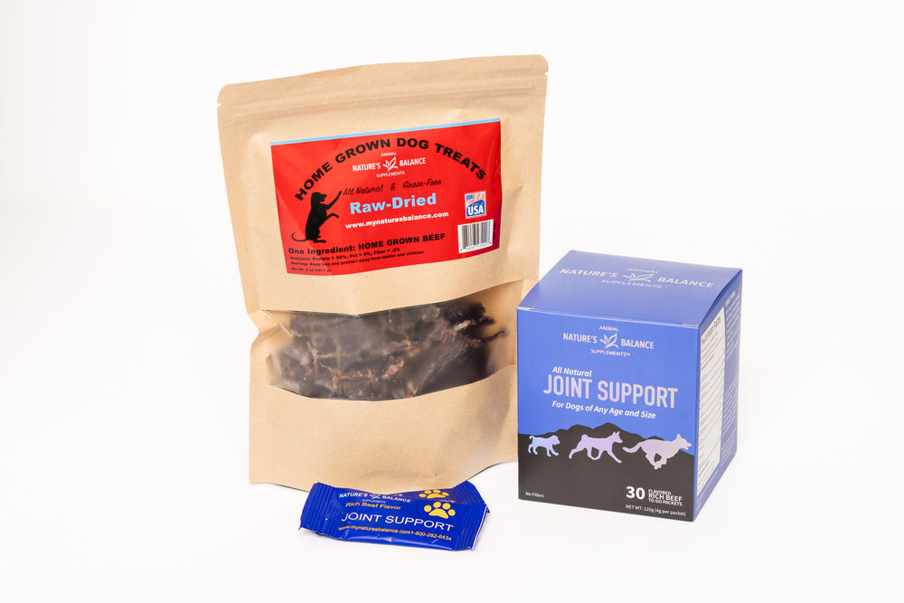 Rich Beef Joint Support and Large Beef Dog Jerky